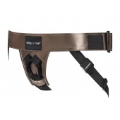 Бронзовый пояс для насадок Curious Harness - Strap-on-me - купить с доставкой в Йошкар-Оле