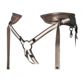 Бронзовый пояс для насадок Desirous Harness - Strap-on-me - купить с доставкой в Йошкар-Оле