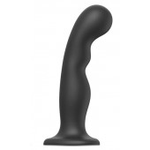 Черная насадка Strap-On-Me Dildo Plug P G size XXL - Strap-on-me - купить с доставкой в Йошкар-Оле