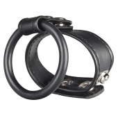 Двойное кольцо выносливости на пенис DUAL STAMINA RING - BlueLine - в Йошкар-Оле купить с доставкой
