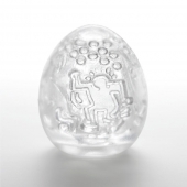 Мастурбатор-яйцо Keith Haring EGG DANCE - Tenga - в Йошкар-Оле купить с доставкой