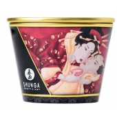 Массажная  свеча Sparkling Strawberry Wine с ароматом клубничного вина - 170 мл. - Shunga - купить с доставкой в Йошкар-Оле
