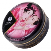 Массажная свеча Rose Petals с ароматом розы - 30 мл. - Shunga - купить с доставкой в Йошкар-Оле