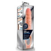 Телесная насадка на пенис 9 Inch Cock Sheath Extender - 22,2 см. - Blush Novelties - в Йошкар-Оле купить с доставкой