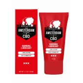 Пролонгирующий лубрикант Numbing CBD from Amsterdam - 50 мл. - Shots Media BV - купить с доставкой в Йошкар-Оле