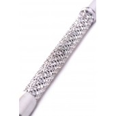 Чёрный стек с треугольным кожаным шлепком - 65 см. - ToyFa - купить с доставкой в Йошкар-Оле