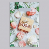 Полиэтиленовый пакет  Подарочек  с вырубной усиленной ручкой - 20 х 30 см. - Сима-Ленд - купить с доставкой в Йошкар-Оле