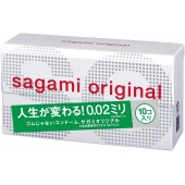 Ультратонкие презервативы Sagami Original 0.02 - 10 шт. - Sagami - купить с доставкой в Йошкар-Оле