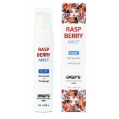 Возбуждающий гель Raspberry Mint с ароматом малины и мяты - 15 мл. - Exsens - купить с доставкой в Йошкар-Оле