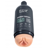 Телесный мастурбатор-вагина Shower Therapy Milk Me Honey - Pipedream - в Йошкар-Оле купить с доставкой