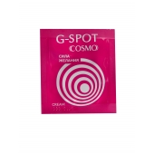 Стимулирующий интимный крем для женщин Cosmo G-spot - 2 гр. - Биоритм - купить с доставкой в Йошкар-Оле