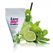 Съедобное согревающее массажное масло Love Me Tender Mojito с ароматом мохито - 10 мл. - Love to Love - купить с доставкой в Йошкар-Оле
