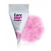 Съедобное согревающее массажное масло Love Me Tender Cotton Candy с ароматом сладкой ваты - 10 мл. - Love to Love - купить с доставкой в Йошкар-Оле