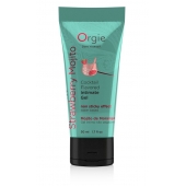 Съедобный интимный гель Orgie Lube Tube Cocktail Strawberry Mojito - 50 мл. - ORGIE - купить с доставкой в Йошкар-Оле