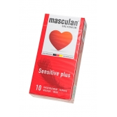 Презервативы Masculan Sensitive plus - 10 шт. - Masculan - купить с доставкой в Йошкар-Оле