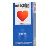 Презервативы с пупырышками Masculan Dotted - 10 шт. - Masculan - купить с доставкой в Йошкар-Оле