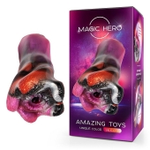 Разноцветный фантазийный мастурбатор - Bior toys - в Йошкар-Оле купить с доставкой