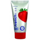 Съедобный лубрикант Frenchkiss с ароматом клубники - 75 мл. - Joy Division - купить с доставкой в Йошкар-Оле