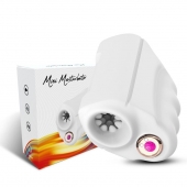 Белый вибромастурбатор Mini Masturbator - Silicone Toys - в Йошкар-Оле купить с доставкой