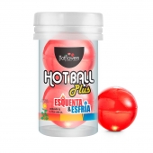Лубрикант на масляной основе Hot Ball Plus с охлаждающе-разогревающим эффектом (2 шарика по 3 гр.) - HotFlowers - купить с доставкой в Йошкар-Оле