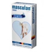 Ультратонкие презервативы Masculan Ultra Fine с обильной смазкой - 10 шт. - Masculan - купить с доставкой в Йошкар-Оле