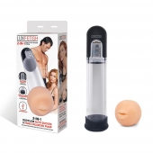 Автоматическая вакуумная помпа-мастурбатор Blowjob Auto Sucker Penis Enlarger Pump - Lux Fetish - в Йошкар-Оле купить с доставкой