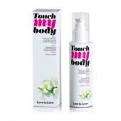 Силиконовый лубрикант 2-в-1 Touch My Body с ароматом моной - 100 мл. - Love to Love - купить с доставкой в Йошкар-Оле