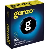 Презервативы увеличенного размера Ganzo XXL - 3 шт. - Ganzo - купить с доставкой в Йошкар-Оле