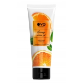 Лубрикант на водной основе OYO Aroma Gel Orange с ароматом апельсина - 75 мл. - OYO - купить с доставкой в Йошкар-Оле