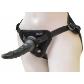 Комплект из трусиков Harness и двух насадок - 20,5 и 18 см. - LOVETOY (А-Полимер) - купить с доставкой в Йошкар-Оле