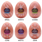 Набор из 6 мастурбаторов-яиц Tenga Egg Variety Pack V - Tenga - в Йошкар-Оле купить с доставкой