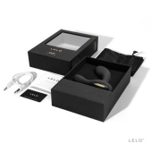 Чёрный перезаряжаемый стимулятор простаты Bruno Black - Lelo - в Йошкар-Оле купить с доставкой