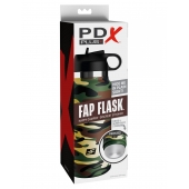 Мастурбатор в камуфляжной колбе Fap Flask - Pipedream - в Йошкар-Оле купить с доставкой