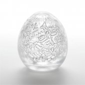 Мастурбатор-яйцо Keith Haring EGG PARTY - Tenga - в Йошкар-Оле купить с доставкой