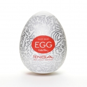 Мастурбатор-яйцо Keith Haring EGG PARTY - Tenga - в Йошкар-Оле купить с доставкой
