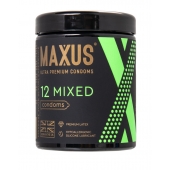 Презервативы MAXUS Mixed - 12 шт. - Maxus - купить с доставкой в Йошкар-Оле