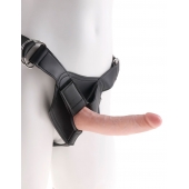 Страпон на виниловых трусиках Strap-on Harness Cock - 17,8 см. - Pipedream - купить с доставкой в Йошкар-Оле