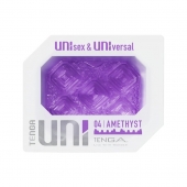 Фиолетовый мастурбатор-стимулятор Tenga Uni Amethyst - Tenga - в Йошкар-Оле купить с доставкой