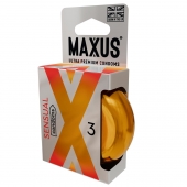 Презервативы анатомической формы Maxus Sensual - 3 шт. - Maxus - купить с доставкой в Йошкар-Оле