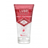 Интимный гель-смазка на водной основе Lubrimax Magic Strawberry - 75 мл. - ИнтелБИО - купить с доставкой в Йошкар-Оле