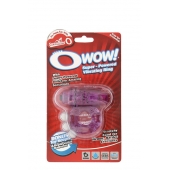 Фиолетовое эрекционное виброкольцо OWOW PURPLE - Screaming O - в Йошкар-Оле купить с доставкой