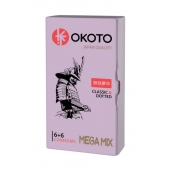 Презервативы OKOTO Mega Mix - 12 шт. - Sitabella - купить с доставкой в Йошкар-Оле
