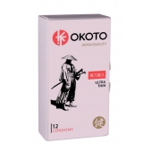 Тонкие презервативы OKOTO Ultra Thin - 12 шт. - Sitabella - купить с доставкой в Йошкар-Оле
