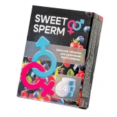 Шипучие таблетки для мужчин Sweet Sperm для изменения вкуса спермы (4 шт. по 0,5 гр.) - Капиталпродукт - купить с доставкой в Йошкар-Оле