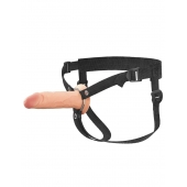 Полый страпон на ремнях 6’’ Hollow Silicone Strap-on - Pipedream - купить с доставкой в Йошкар-Оле