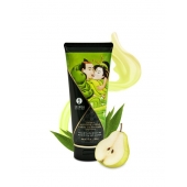Массажный крем для тела с ароматом груши и зелёного чая Pear   Exotic Green Tea - 200 мл. - Shunga - купить с доставкой в Йошкар-Оле