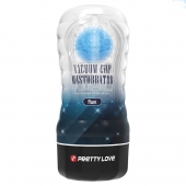Прозрачный текстурированный мастурбатор Vacuum Cup Masturbator Planet - Baile - в Йошкар-Оле купить с доставкой
