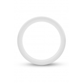 Белое люминесцентное эрекционное кольцо Silicone Glo Cock Ring - Blush Novelties - в Йошкар-Оле купить с доставкой