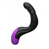 Черно-фиолетовый вибромассажёр простаты Hyper-Pulse P-Spot Massager - Pipedream - в Йошкар-Оле купить с доставкой
