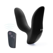Черный вибромассажер простаты 3,5’’ Remote Control Curve P-spot Massager - 12 см. - Erokay - в Йошкар-Оле купить с доставкой
